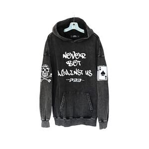 PRO STANDARD Men's Never Bet Against Us Hoodie - Charcoal - M